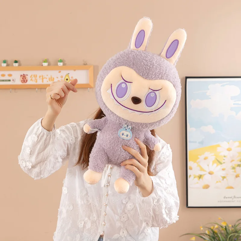 

Labubu Grande плюшевые игрушки Kawaii лесной эльф мягкая подушка милая кукла декор комнаты плюшевая игрушка для подарка на день рождения