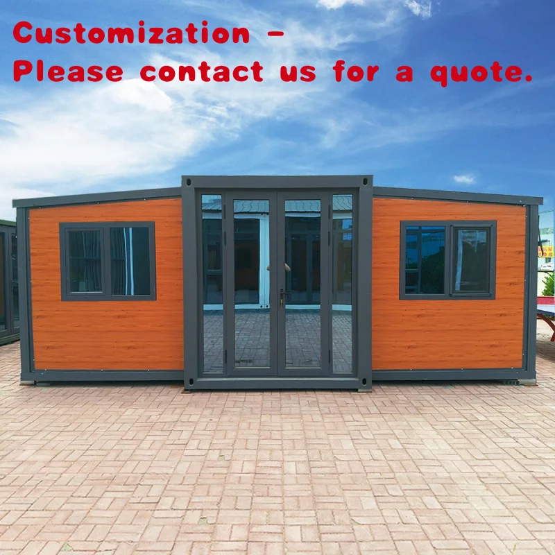 

custom.Fast Build Prefabricated Portable Container House 20FT 40FT Expandable Steel Outdoor Container House