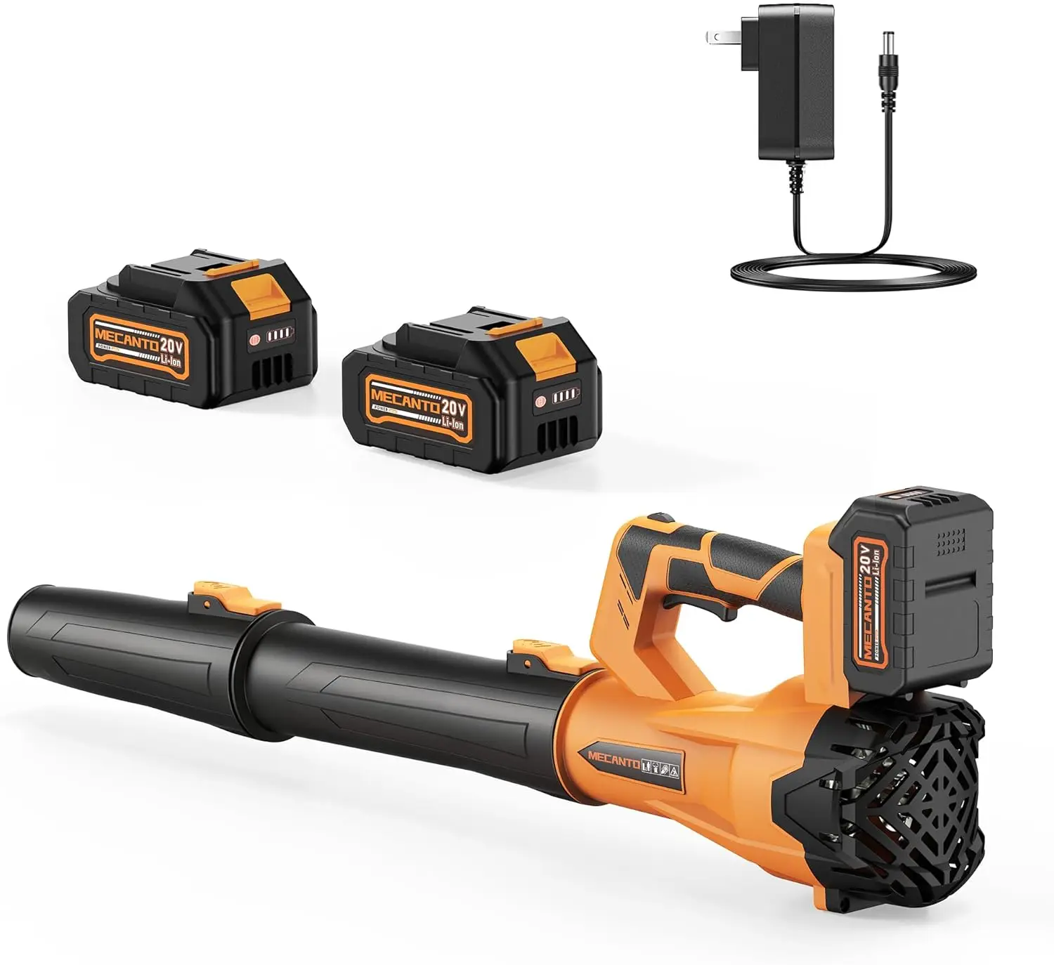 

Cordless Leaf Blower with 650 CFM, 170 MPH, 6 Speeds & Dual Batteries for Lawn and Yard Care