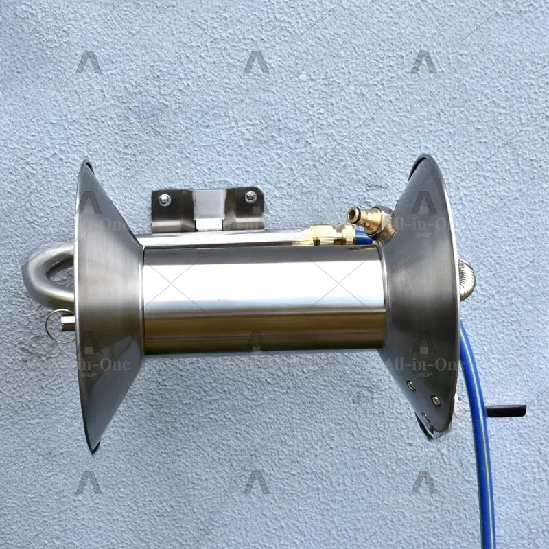 Car Wash Water Pipe Rack, Pipe Winder, Household Coil Coil, Frame, Stainless Steel Wall-mounted Watering Hose Storage Rack