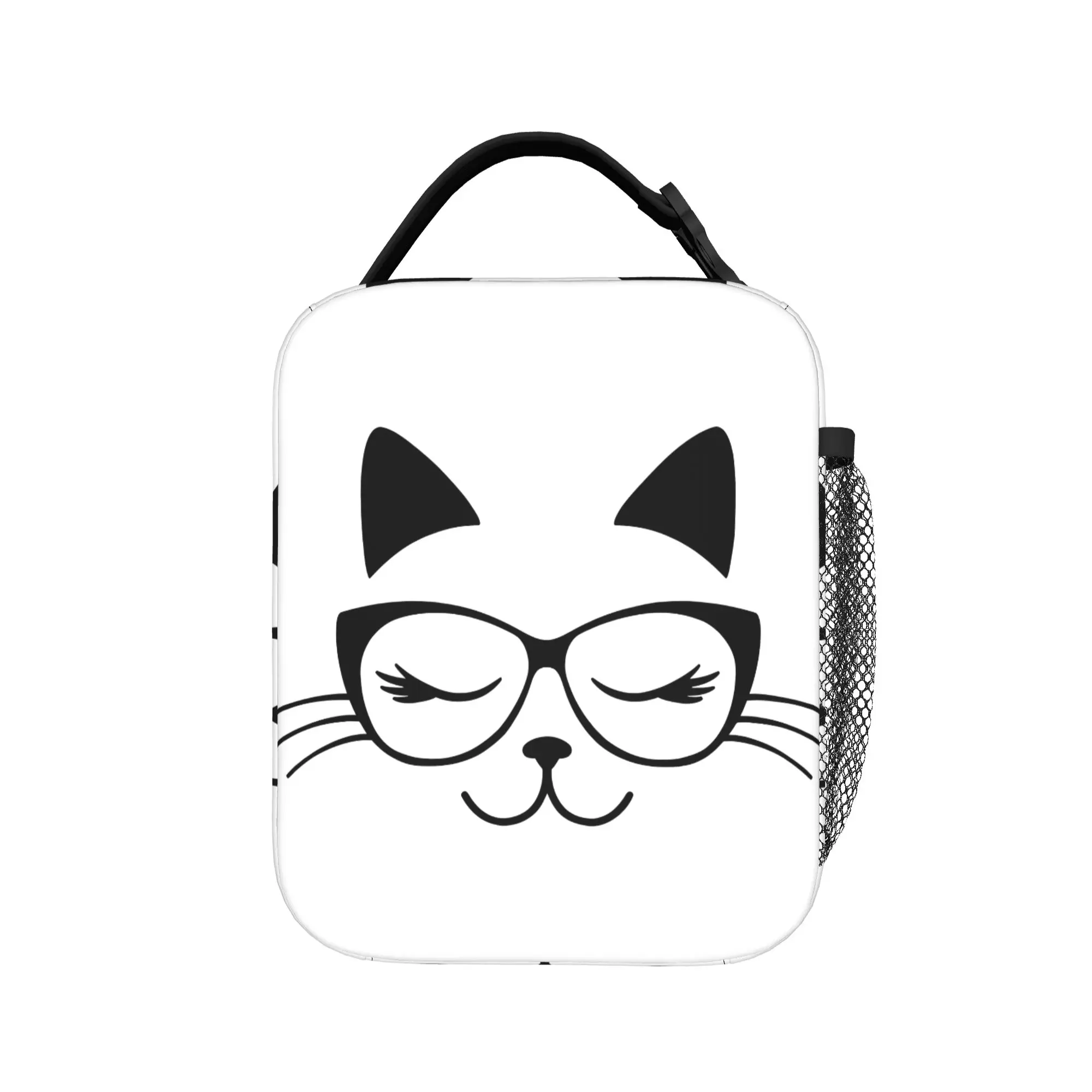 Cartoon Animals Thermal Lunch Bag Aesthetic Lunch Box Picnic Portable Insulated Thermal Lunch Bags For Girls Designer Cooler Bag
