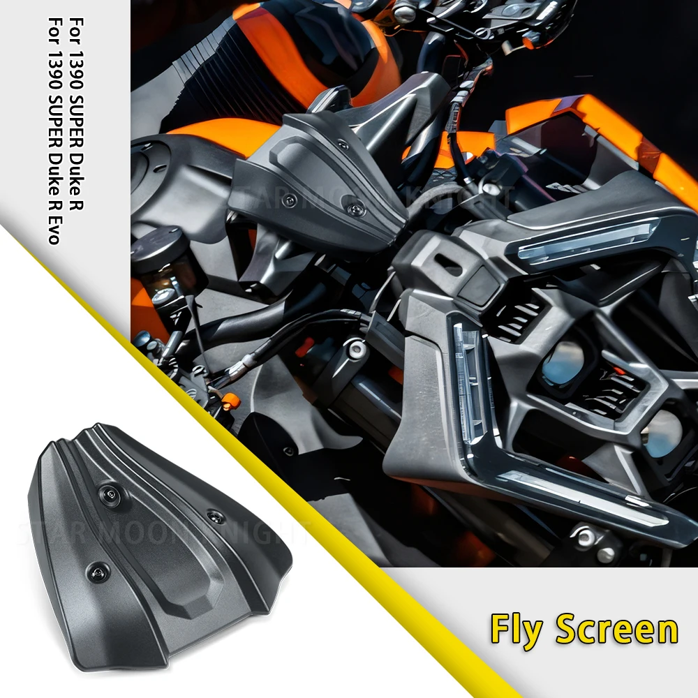 

For 1390 SuperDuke R 1390 Super Duke R EVO Wind Deflector Shield Motorcycle Fly Screen Accessories Instrument Front Fairing