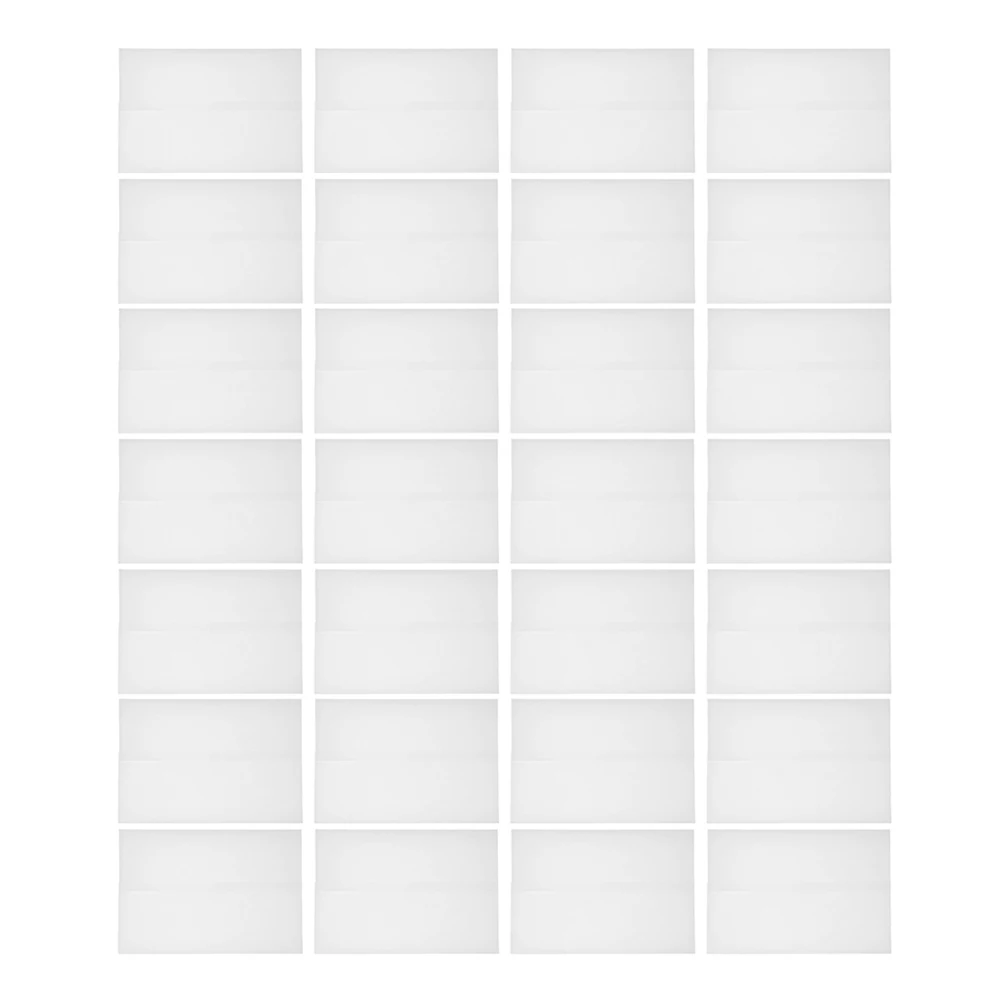 

100pcs Wedding Invitation Envelopes White Translucent Design for Cards Letters Greeting Blank Parchment Jackets Party Gift