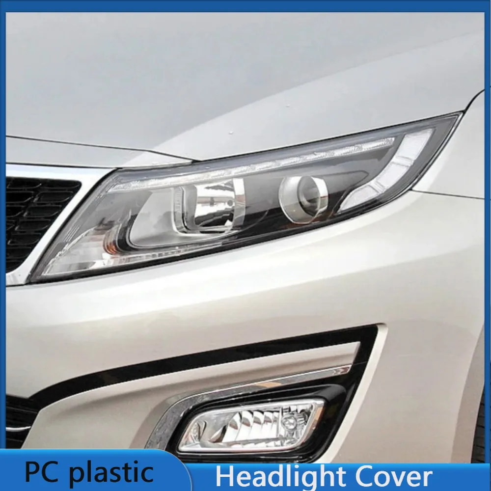 

For KIA K5 2014 2015 Year Front Headlight Cover Transparent Lampshade Headlamp Lens Shell Body Kit Accessories