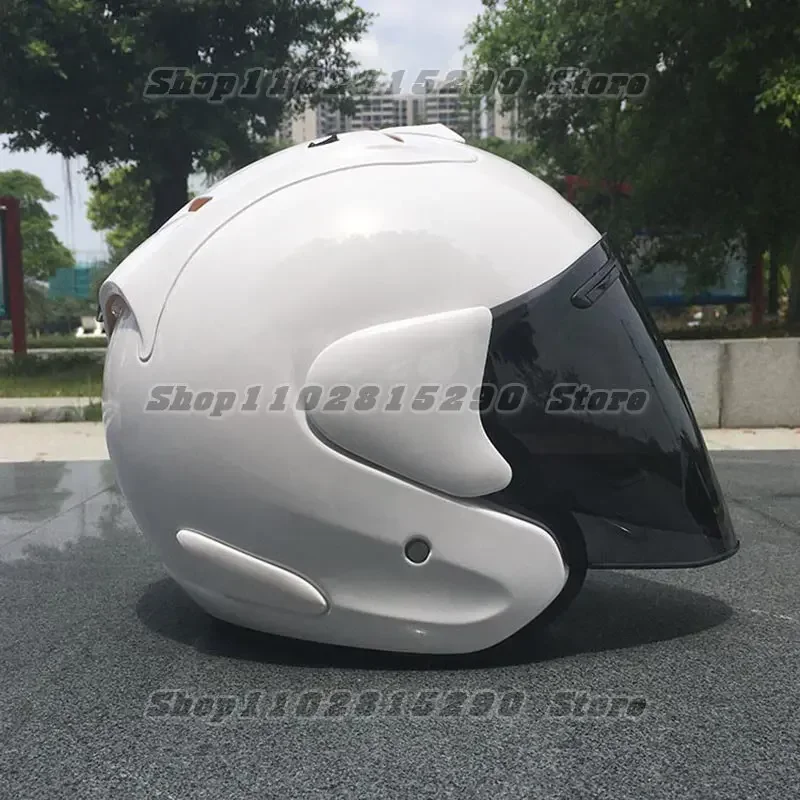 Ram3 Bright White Half Helmet Men and Women Motorcycle Off-Road Summer Helmet Downhill Racing Mountain Cross Casco Capacete