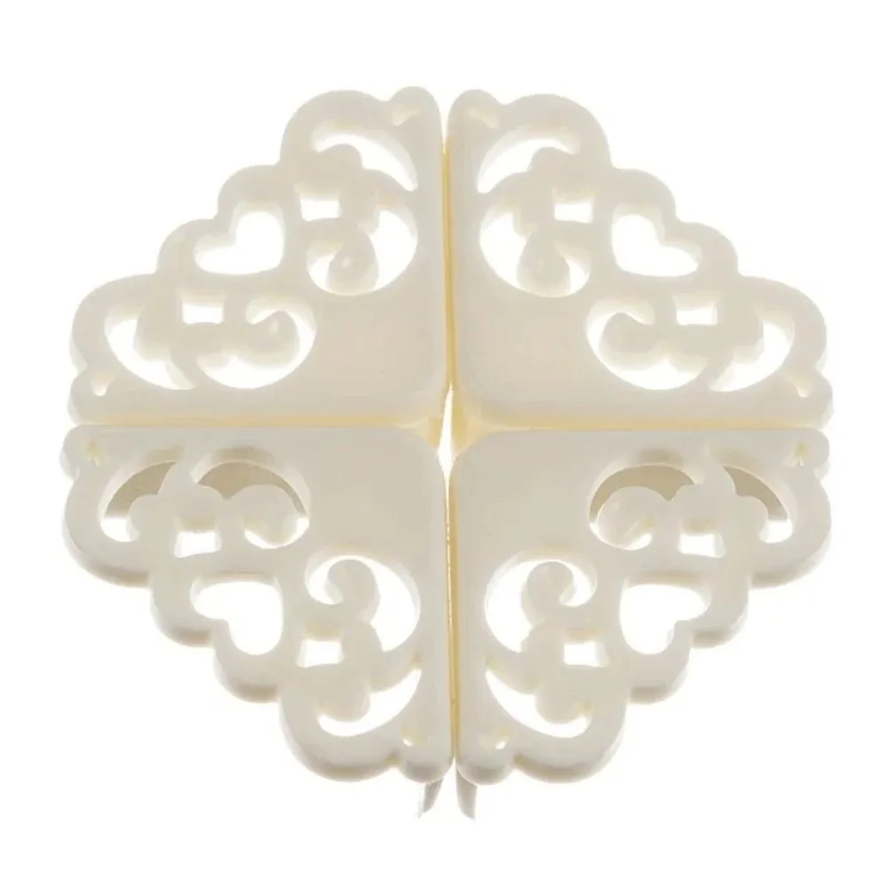 

4 шт., новая защита для угла стола с цветочным узором, детская мягкая защита для угла, силиконовая защита для детей, защита для кромок