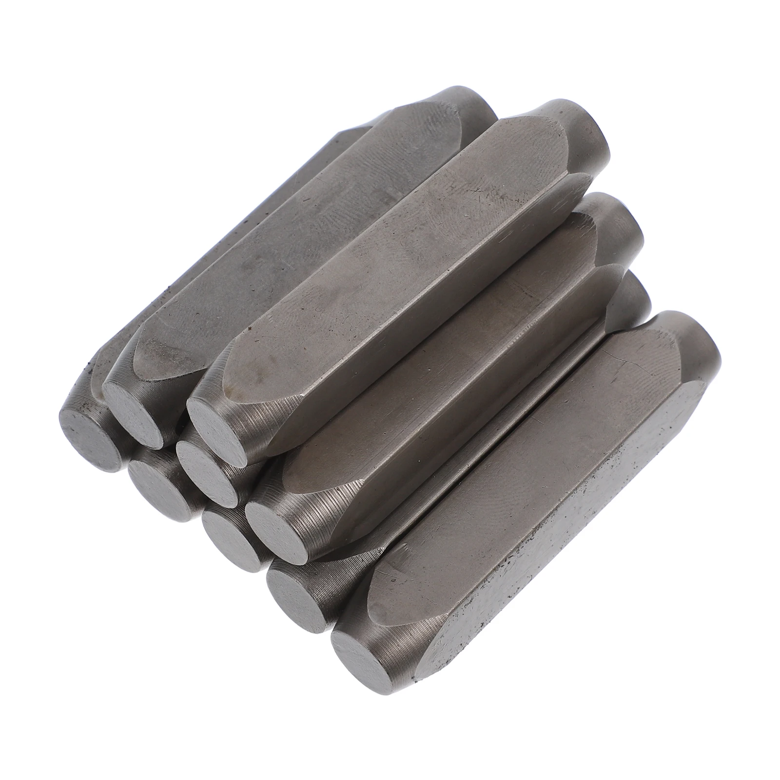 

12pcs Digital Iron Seals Boxed Diy Handmade Jewelry Stamp Tools Crafts for Bracelet Necklace Decor Gift (Silver)