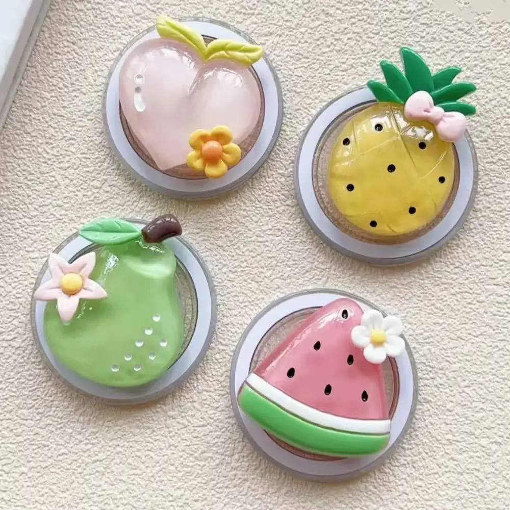 

Magnetic Holder Grip Tok Griptok Phone Stand Holder Creative Fruit Peach Cartoon Support For iPhone Samsung for Magsafe
