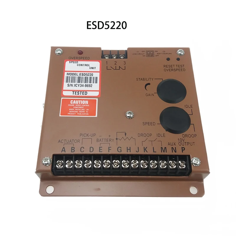 

ESD5220 diesel generator set engine speed control unit governor power controller generator set parts