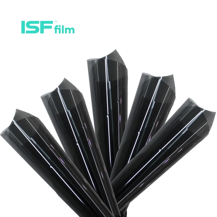 Manufacturer ISF Solar Automotive Roll Protective Wrap Solar Glass Window Auto Sunshade Tint Film For Car