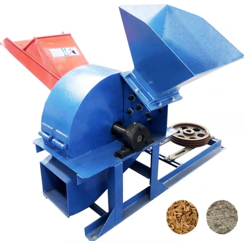 كسارة خشب كبيرة الحجم، فرع بستان متعدد الوظائف، خشب مستدير، كسارة قطعة خبز الذرة، آلة نشارة الخشب