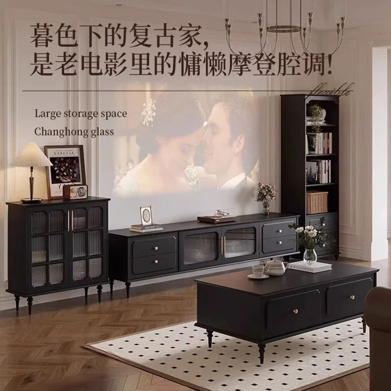 Американский ретро-шкаф для телевизора