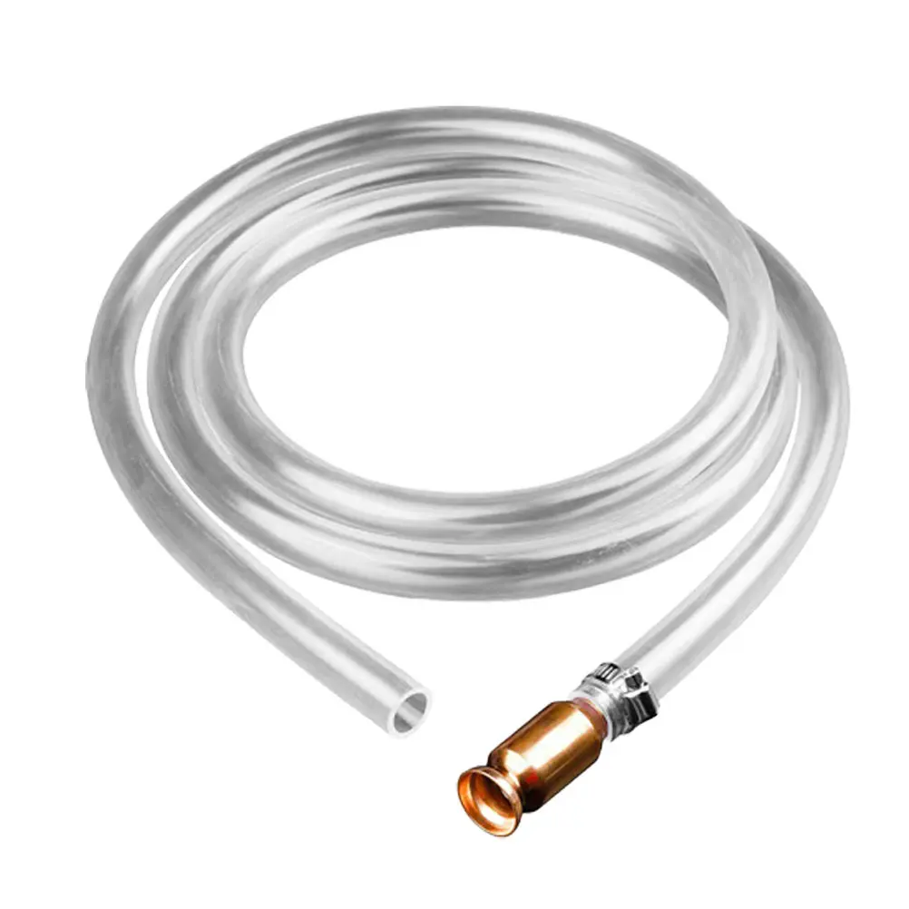 

Self-Priming Manual Fuel Transfer Hose Copper PVC Oil Water Siphon Pump Hose Durable Reliable for Automotive Use