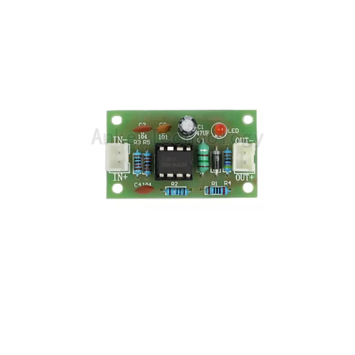 (Spare parts) 5V to 12V boost board, boost module MC34063A electronic and electrical production kit for soldering practice