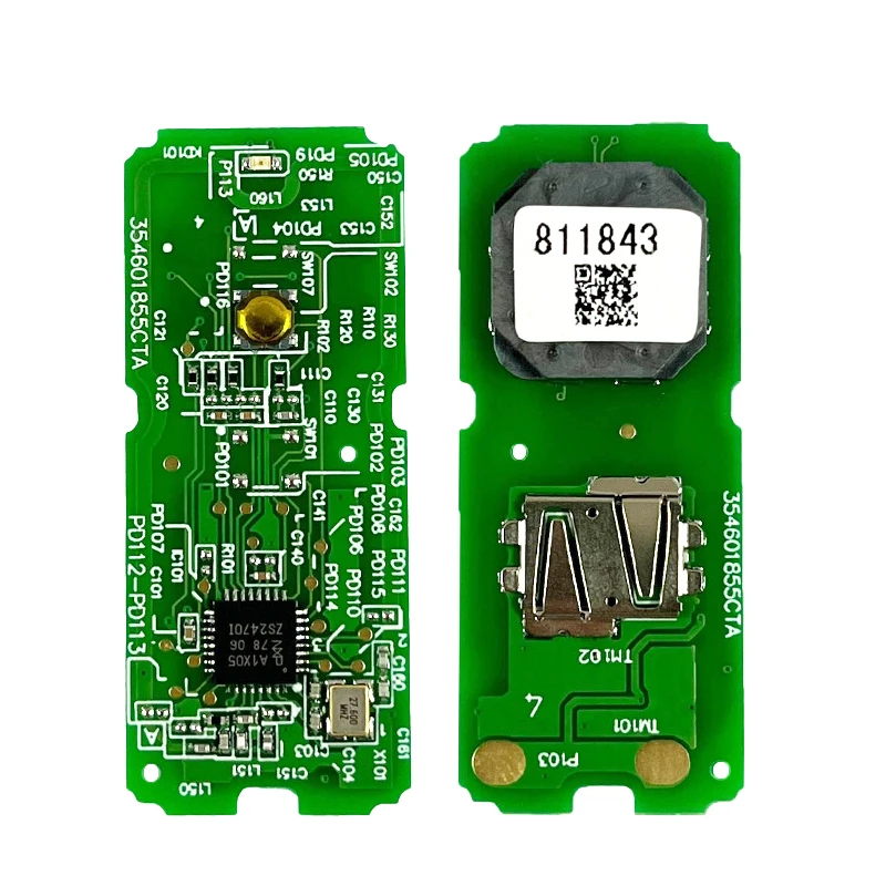 MK0018 Original B2T Model SKEA7E-02 For Yamaha Key Fob Motorcycle Remote 433.92mhz ID49 Chip Tmax56 NVX NVX155 XMAX XMAX300 QBIX