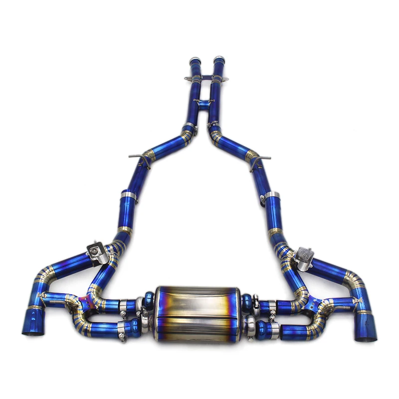 

BK Titanium Catback для GT GTS C190-GT M178 4.0T 2014-2023 глушитель выхлопной системы OEM клапан