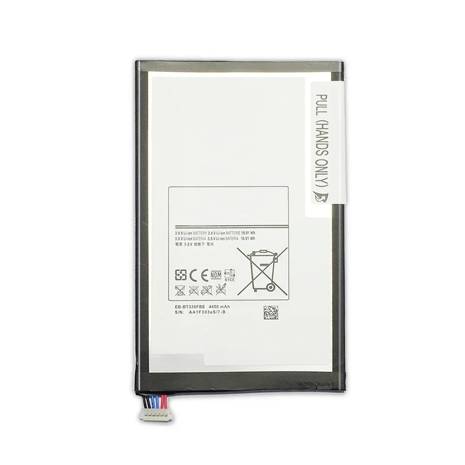 Tablet Battery For Samsung GALAXY Tab 4 T330 SM T331 T331C T335 4450mAh EB-BT330FBE