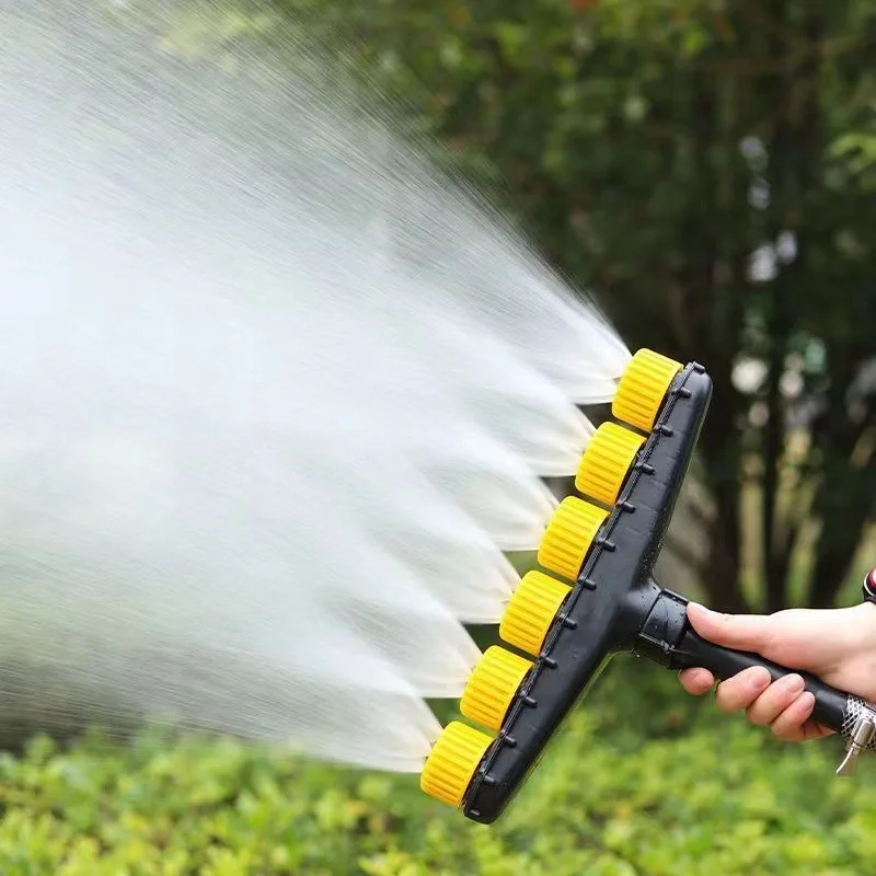 

Agriculture Atomizer Nozzle Garden Lawn Sprinkler Farm Vegetable Irrigation Adjustable Large Flow Watering Tool 3/4/5/6 Way