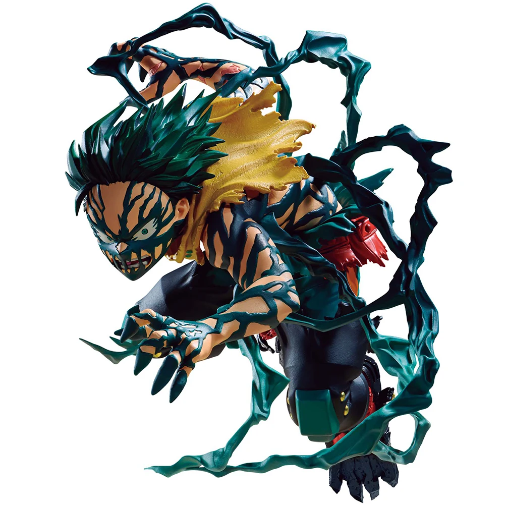 Anime MHA Figure Rampage Style Midoriya Izuku Action Figures PVC Midoriya Izuku Models Midoriya Izuku Figurine Toys Gifts 14cm