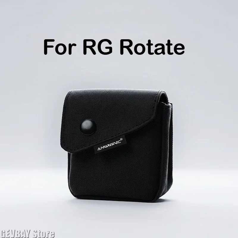 For ANBERNIC RG Rotate Handheld Game Console Portable Protective Bag Storage Carry Bag Game Accessories