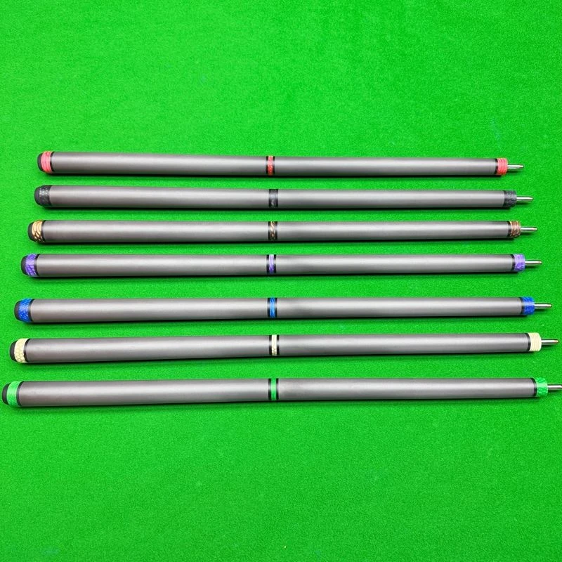 Low Deflection Carbon Fiber Jump Cue 52 Inch 3 Piece Uni-Loc Joint 13mm 13.9mm Tip Pool Cue