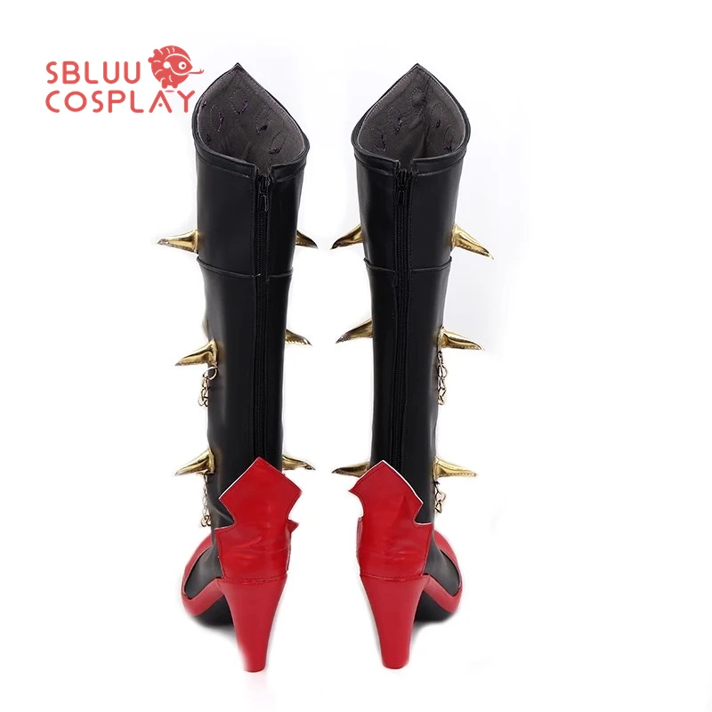 SBluuCosplay Game Zenless Zone Zero Luciana de Montefio Cosplay Schoenen Mannen Vrouwen Halloween Party Thema Evenementen Custom Made Laarzen