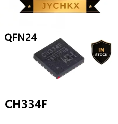 5-10PCS CH334F QFN24 USB2.0 HUB Controller 4-Port USB Hub Expander Control IC