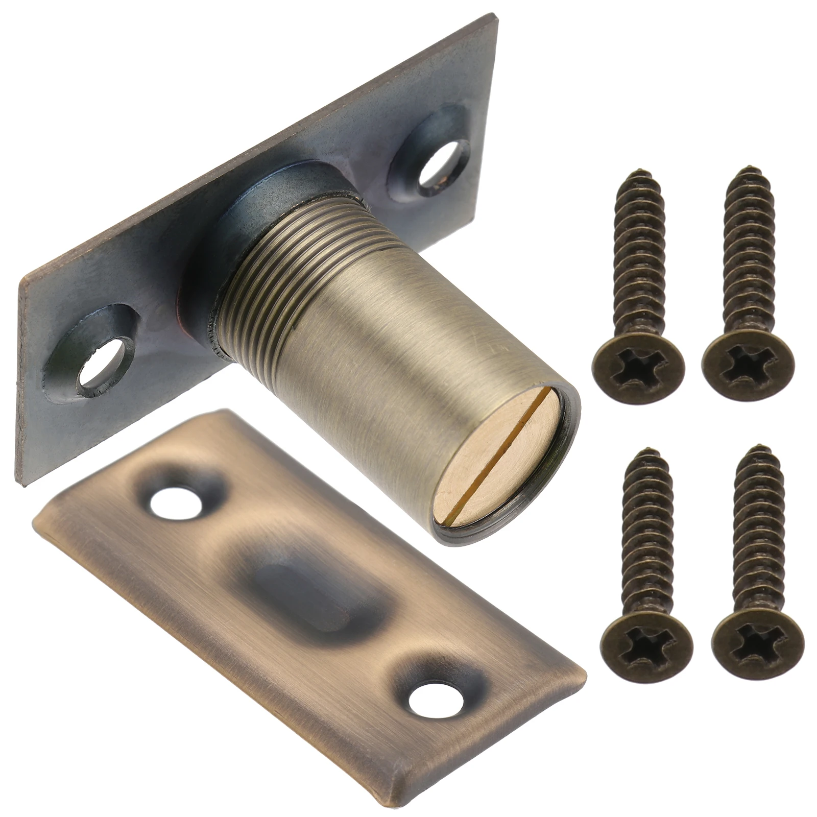 

Door Bead Green Bronze Latch Touch Locking Ball Catch Spring Catcher Heavy Duty Brass Wear Resistant Cabinet Door Drawer