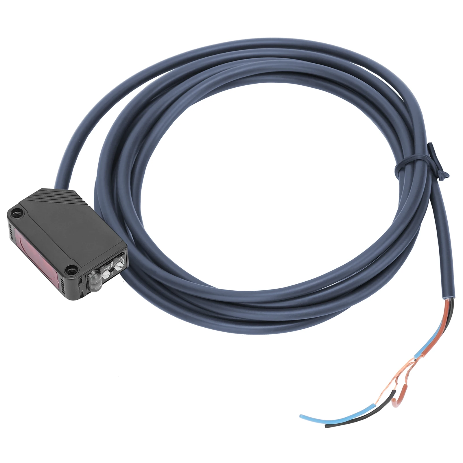 BERM Infrared Photoelectric Switch Square ThroughBeam Sensors with Cable DC 1224V