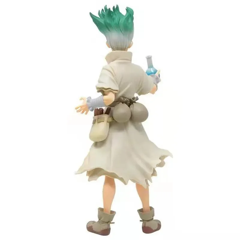 20cm Dr.stone Anime Figure Ishigami Senkuu From Stone World Kingdom Of Science Senkuu PVC Action Figure Toys Models