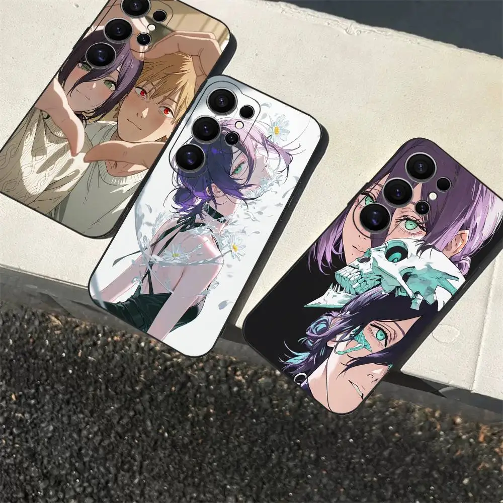 Chainsaw Man The Movie Reze Arc Phone Case For Samsung S 24 fe 25 Ultra plus 20 lite 21 30 22 23 24 22 Ultra 5G Fundas