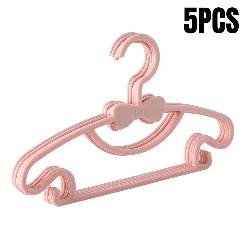 5-50 Stuks Baby Hangers Plastic Kinderkleding Opslag Hanger voor Kwekerij Kinderen Hangers Peuter Baby Draagbare Jassen Thuis rek