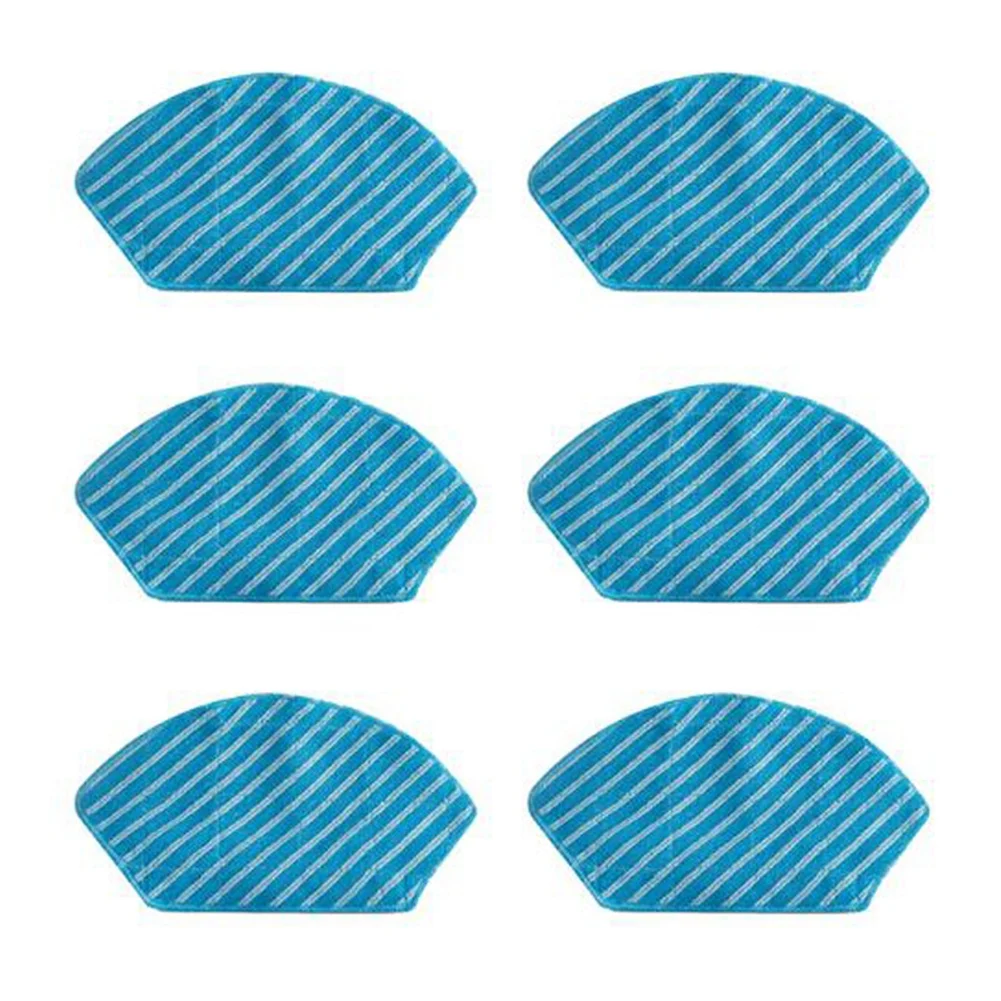 8PCS Cleaning Cloth Mop Cloth Sweeping Robot Accessories for Midea M71CN M7/I10 Spare Parts