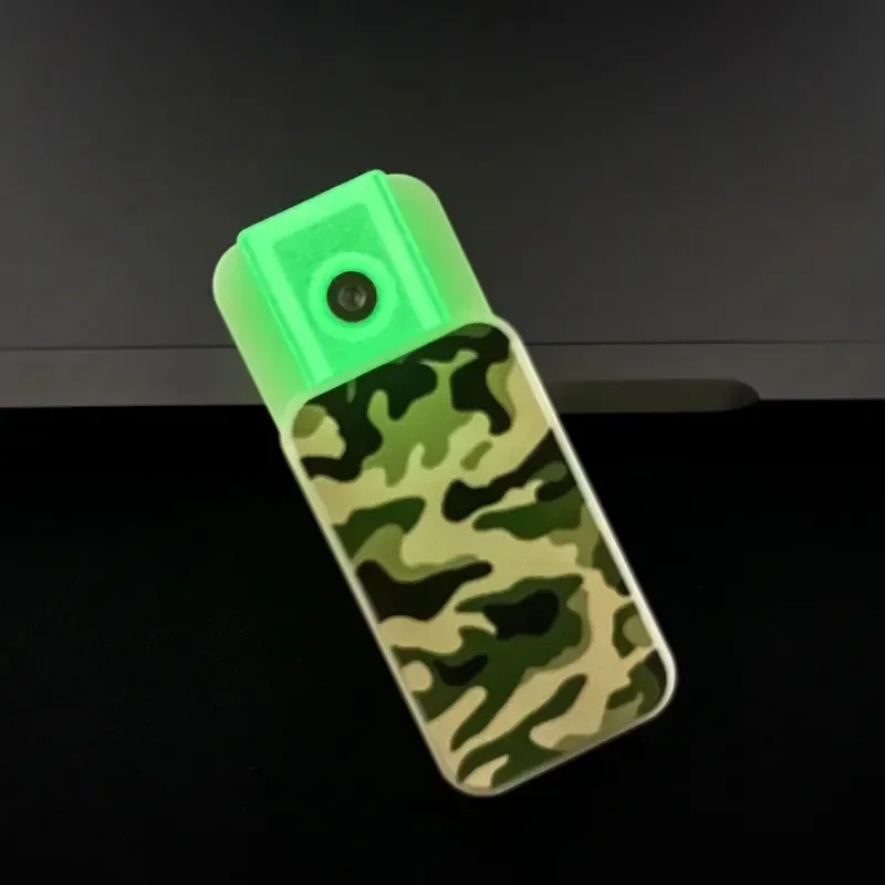 Fidget Mechanical Slider Magnetic Push Card Pushing Plate Coin Luminous EDC Sensory Stress Relief Toy Relieve Anxiety Glowing