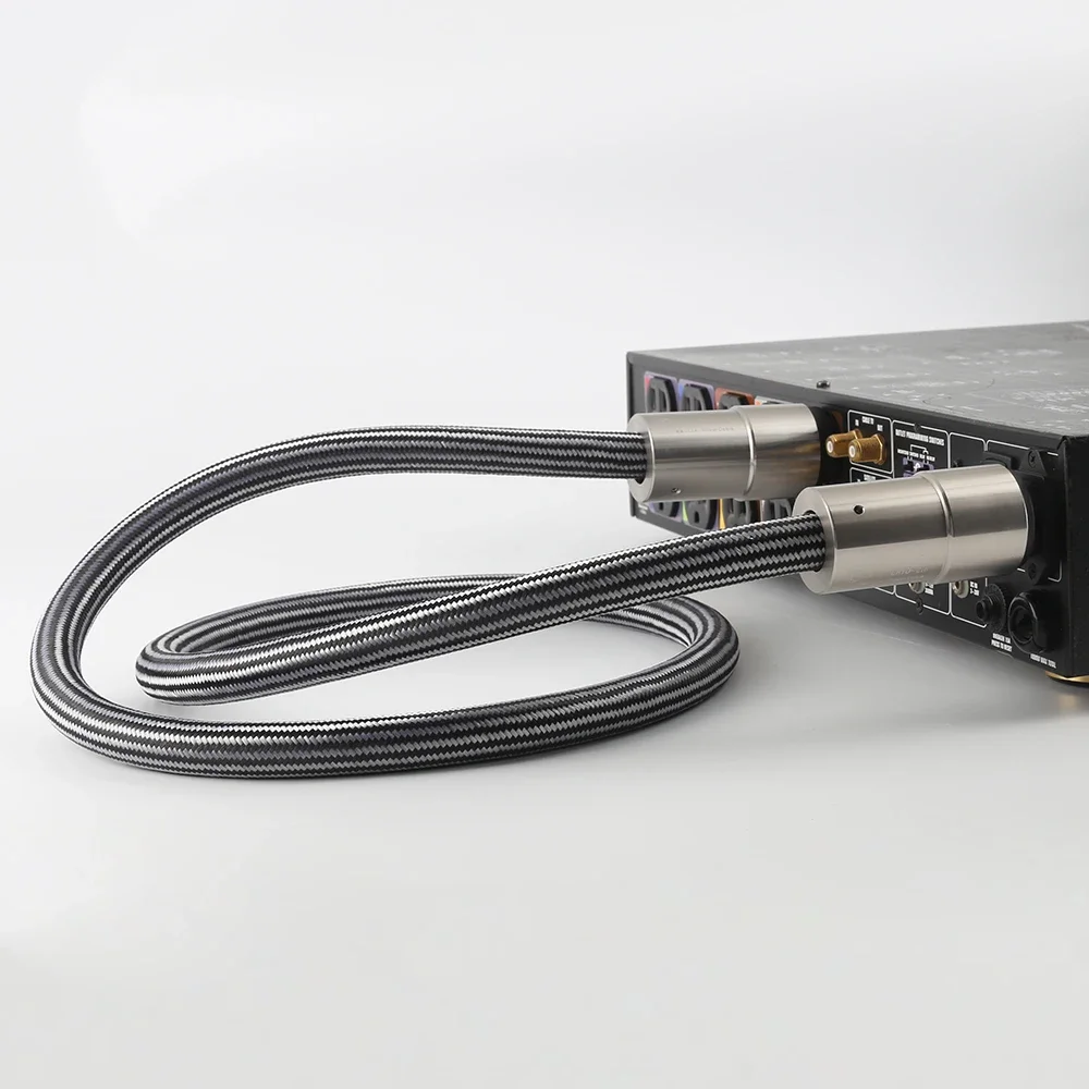 Hi End Krell CRYO-216 12AWG HIFi Power Cable US AC Power Cord Schuko Audio CD Amplifier AMP EU US power cables Plug