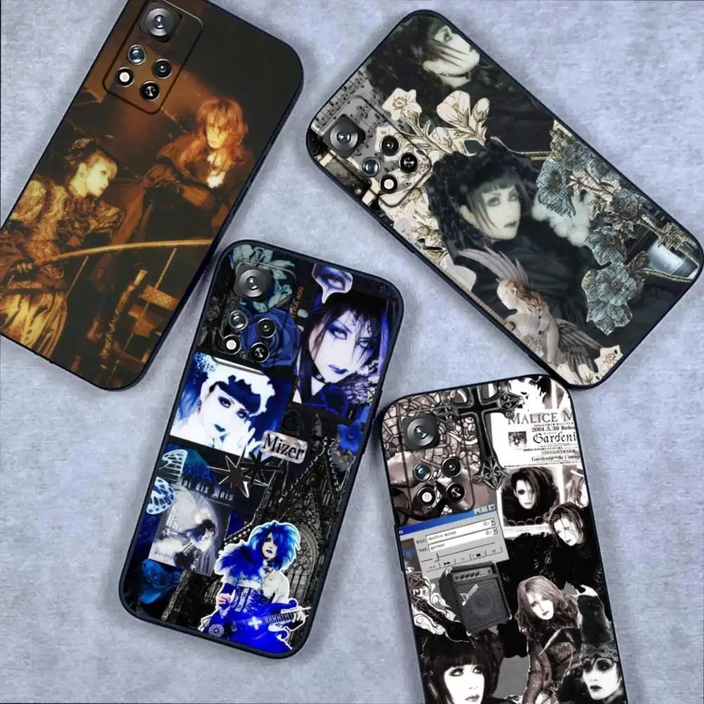 

Malice Mizer Japanese Band Phone Case For Samsung S 25,24,23,22,30,21,10,9,Ultra,Plus,Lite,FE,4,5G Black Soft Case