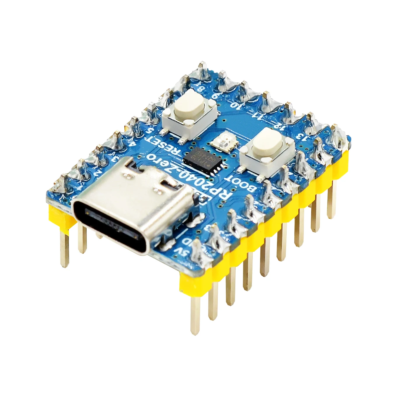 RP2040-Zero RP2040 para microcontrolador Raspberry Pi PICO, Módulo de placa de desarrollo de doble núcleo Cortex M0 + procesador 2MB Flash