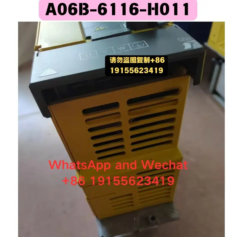 Used OEM disassembled parts A06B-6116-H011 Driver Functional test OK Quick delivery