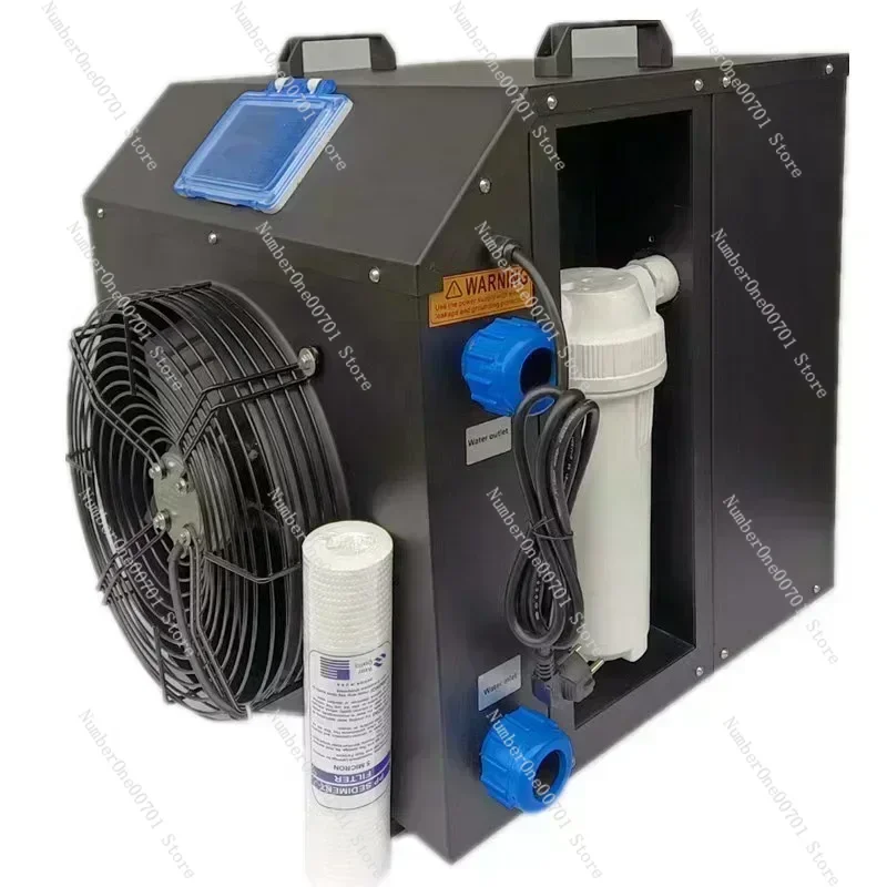 1HP  recirculating cooled chiller ice bath system water with filter UV ozone pump antifreeze pipe