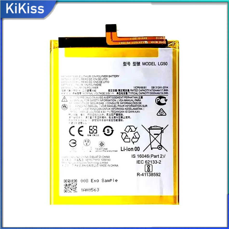 

Mobile Phone Battery Long Lasting For Motorola Moto One Fusion Plus 5000mAh LG50
