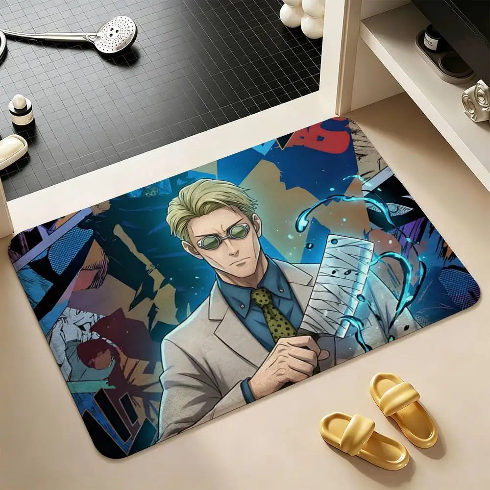 Anime Figure Nanami Kento Shower Room Absorbent Small Floor Mat Soft Comfortable Decorative Foot Mat