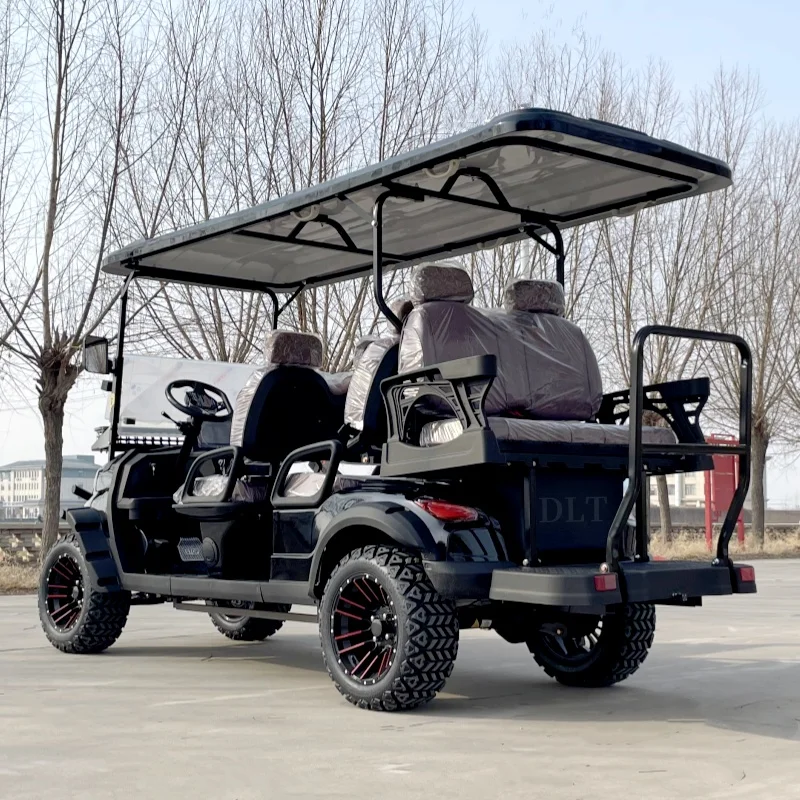 Brand China 2 4 6 Seater High Quality Customized Color 48V Off-Road Golf Cart Electric Club Car Classic Hunting Golf Cart Price