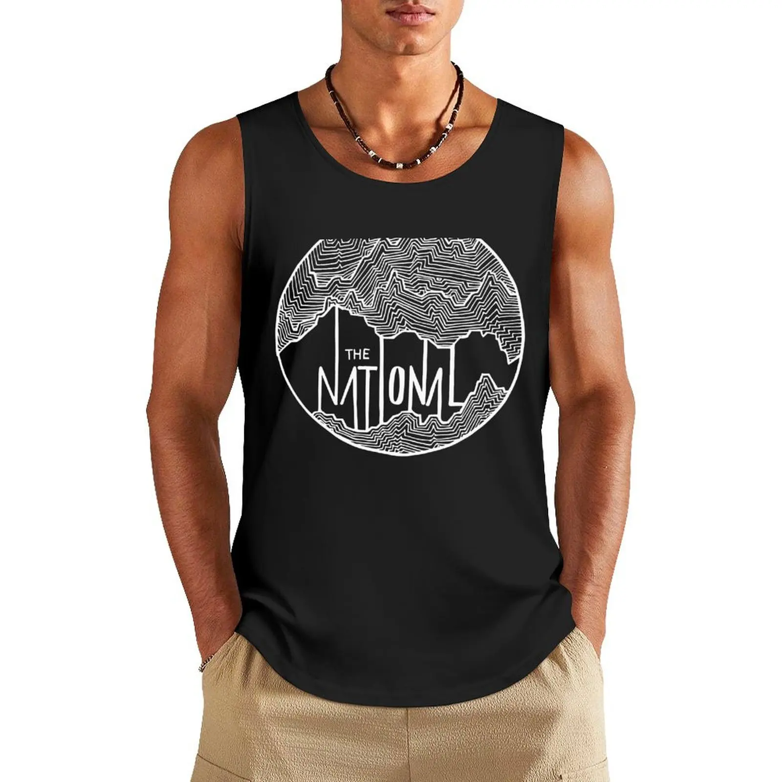 

The National Tank Top sports vest Men's sleeveless t-shirt