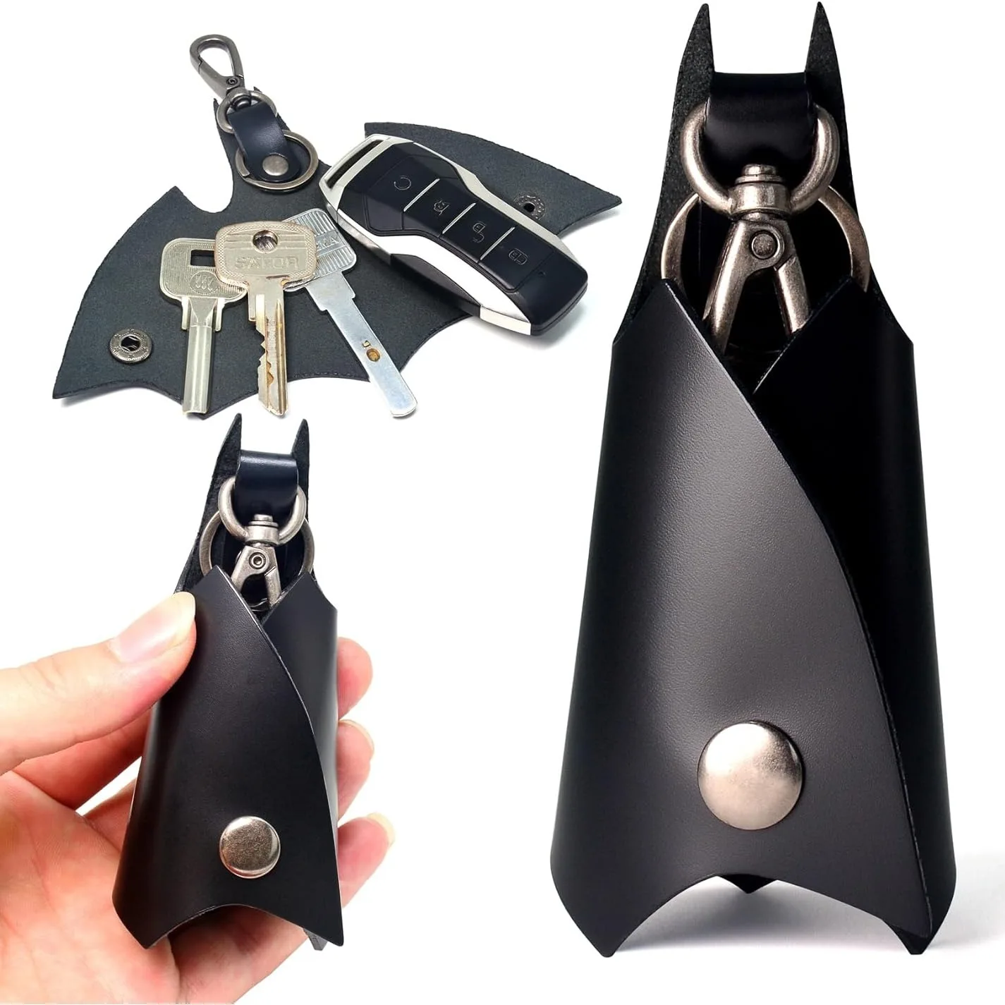 Bat-Shaped Key Case…