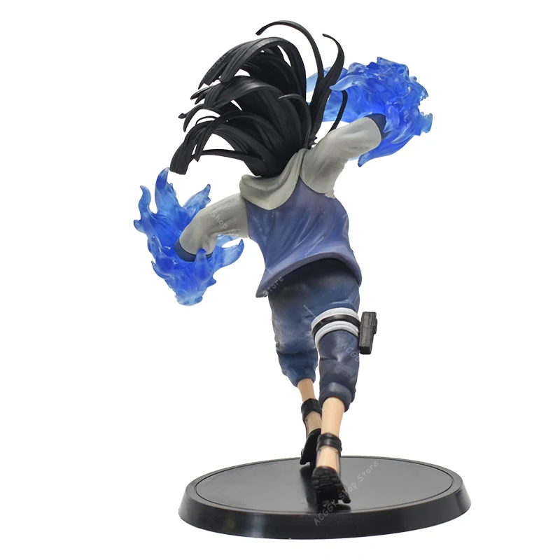 16CM Naruto Anime Figure Hinata Hyuga Shippuden Double Lion Fist PVC Action Figurine Model Toys Naruto Collection Decoration New