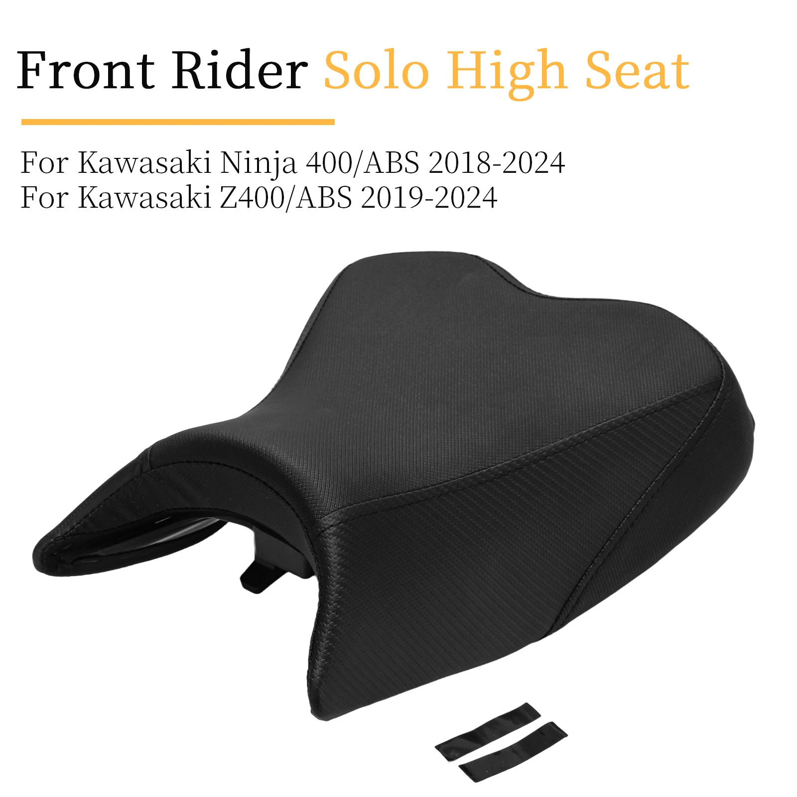 Motorbike Front Rider Solo High Seat For Kawasaki Ninja 400 ABS 2018-2024 Z400 ABS 2019-2024 Driver Seat Cushion Accessories