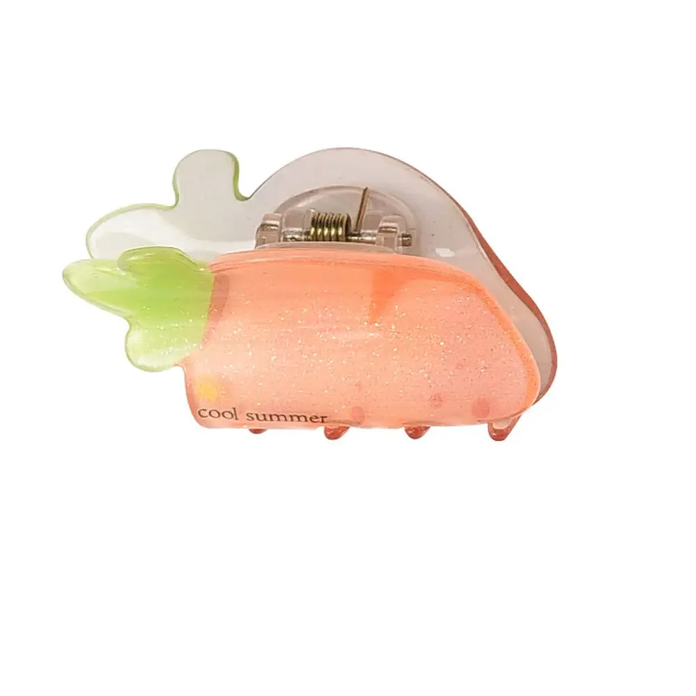 

Daily Carrot Watermelon Fashion Design Daisy Korean Style Hair Clip Rainbow Barrettes Women Hair Accessories Fruit Hair Claw