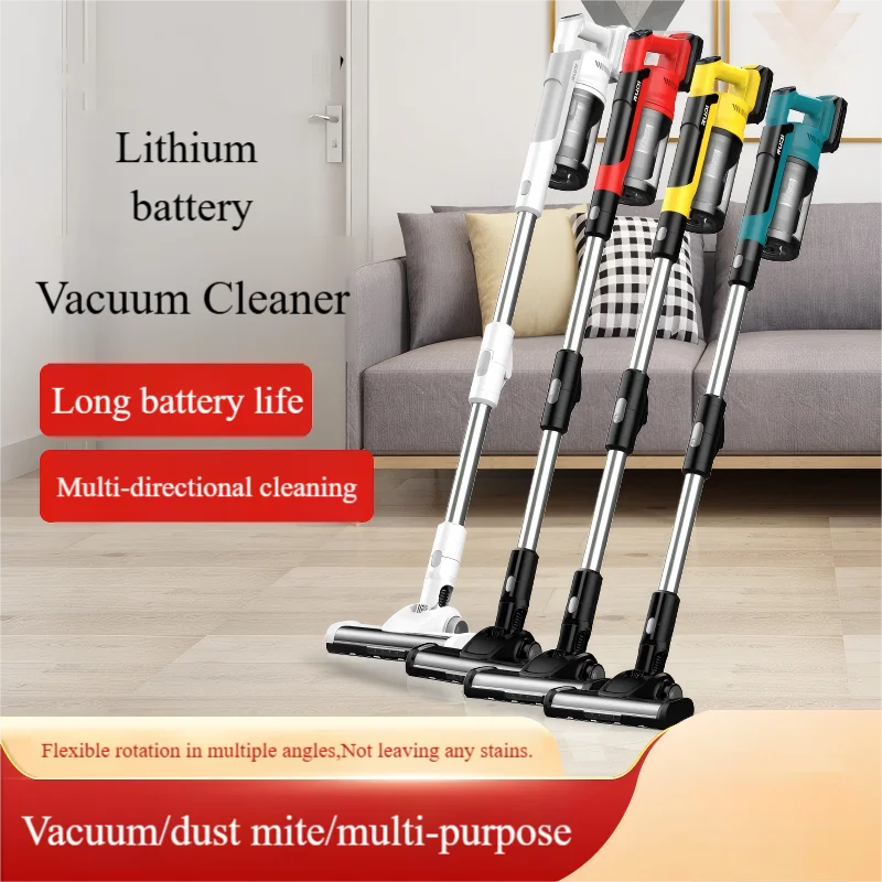 （2026）hot Automatic Speed Adjust Vacuum Cleaner Bagless Design Station for Household Car Hotel Use Powered Brushless