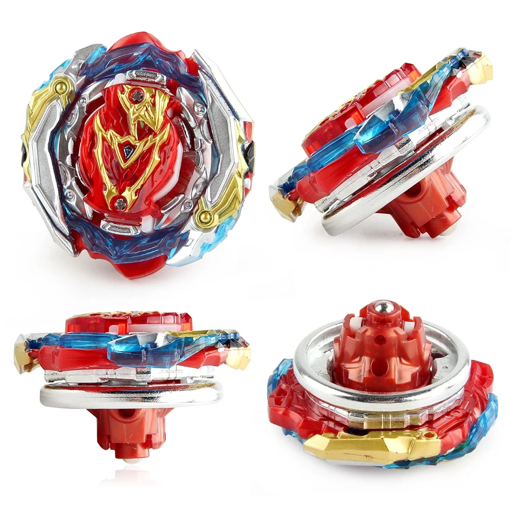 B-201 Zest Achilles Booster, Trompo Giratorio 3 en 1, Beys sin lanzador, regalo de Navidad