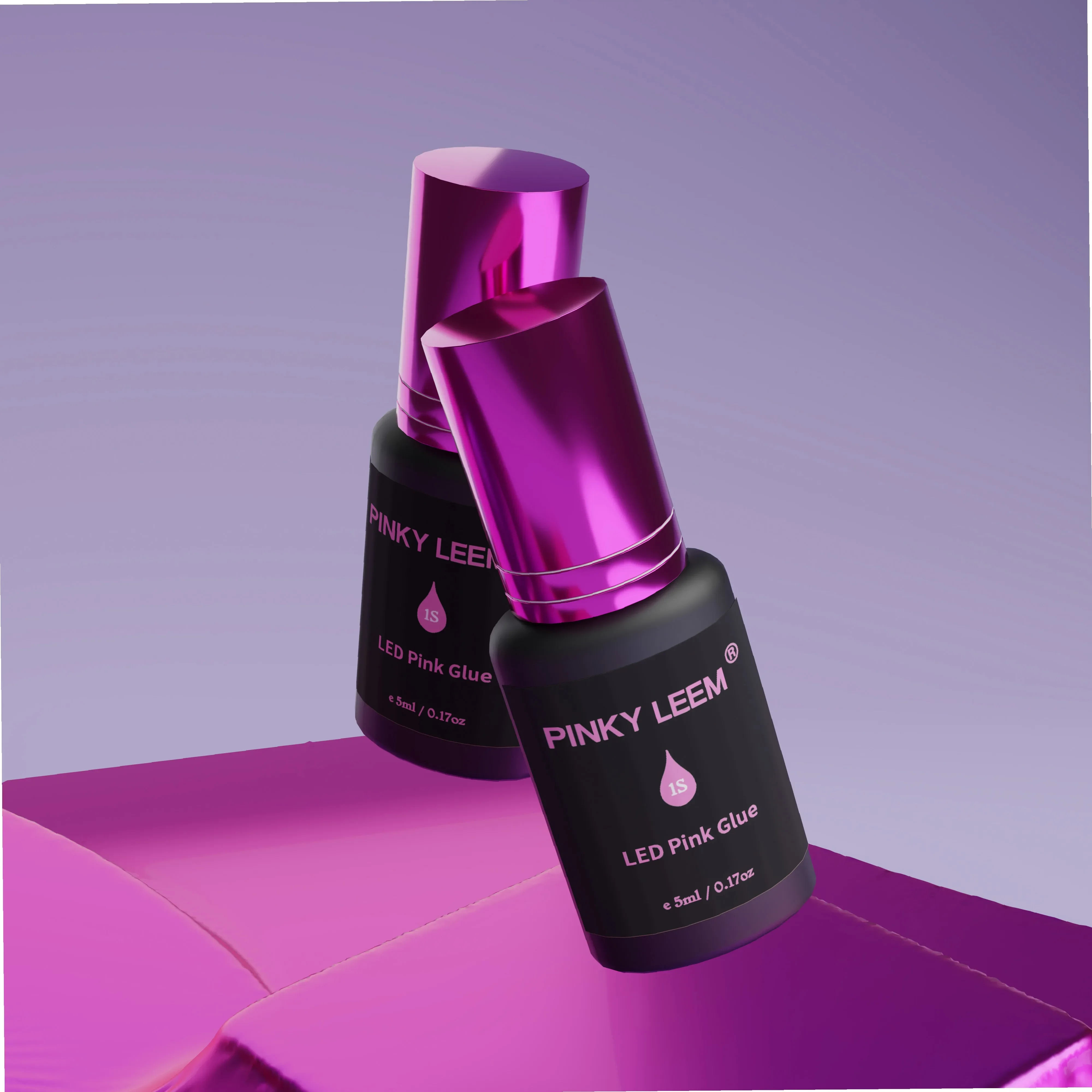 UV Lash Glue for Eyelash Extensions, Fast Curing with LED UV Light, Private Label Service